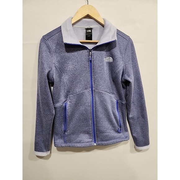 The North Face Women's Agave Full Zip Fleece Jacket Size M Lt. Purple, Pockets - Picture 1 of 14